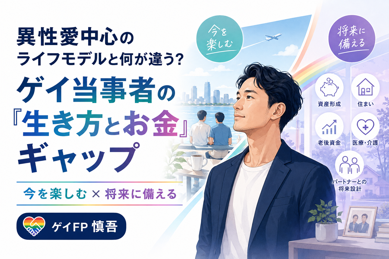 異性愛中心のライフモデルと私たちの生き方とお金のギャップを考える